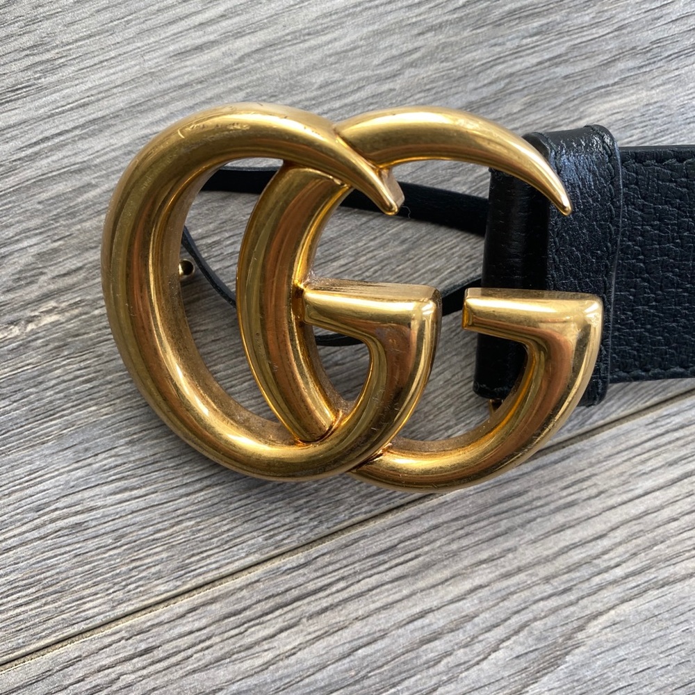 Gucci black belt